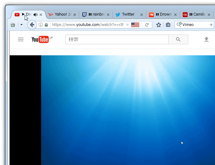 Youtube 上で 音声のみをストリーミング再生できるようにする Firefox アドオン Youtube Audio Giga 無料通信