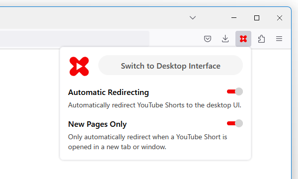 「New Pages Only」スイッチをオンにする